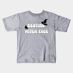 Resting Witch Face Kids T-Shirt